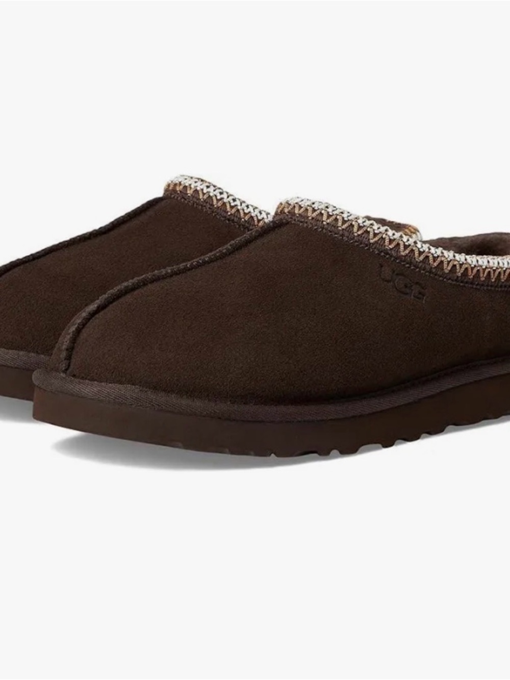 UGG Tasman II Slippers Size 8 Dusted Cocoa